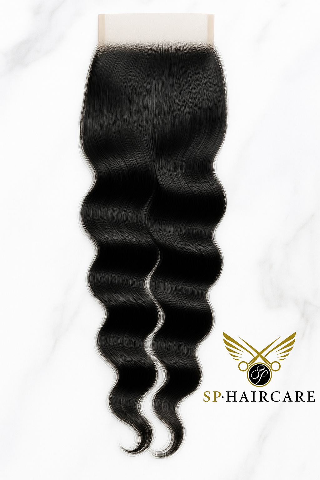 5×5 Lace Closure Big Wave (RAW HAIR) HD 300