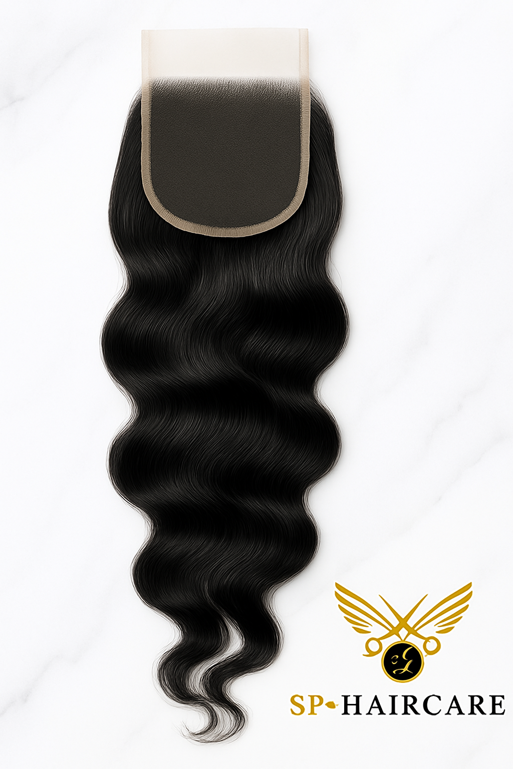 5×5 Lace Closure Big Wave (RAW HAIR) HD 300