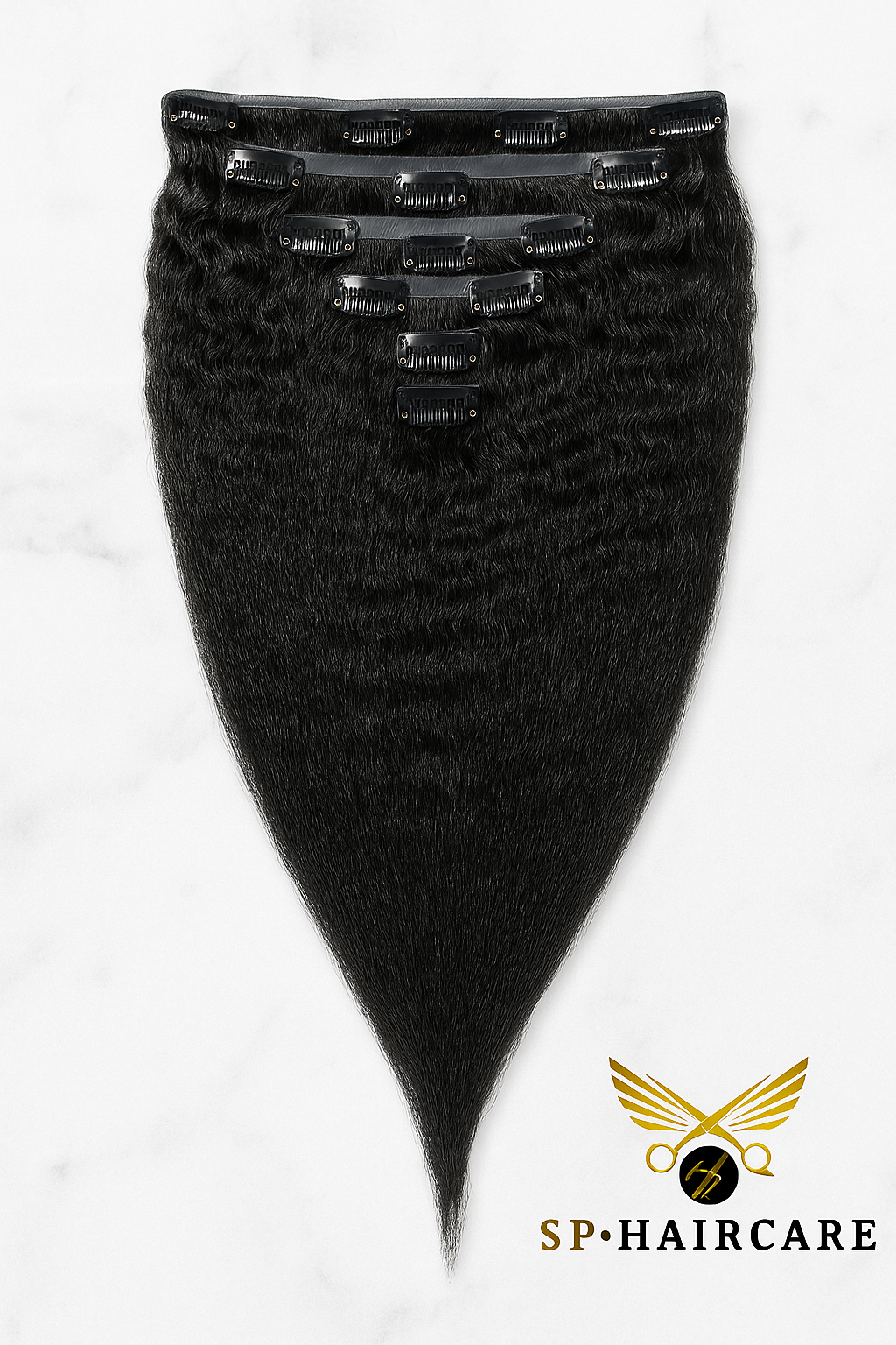 Seamless clip-in extensions