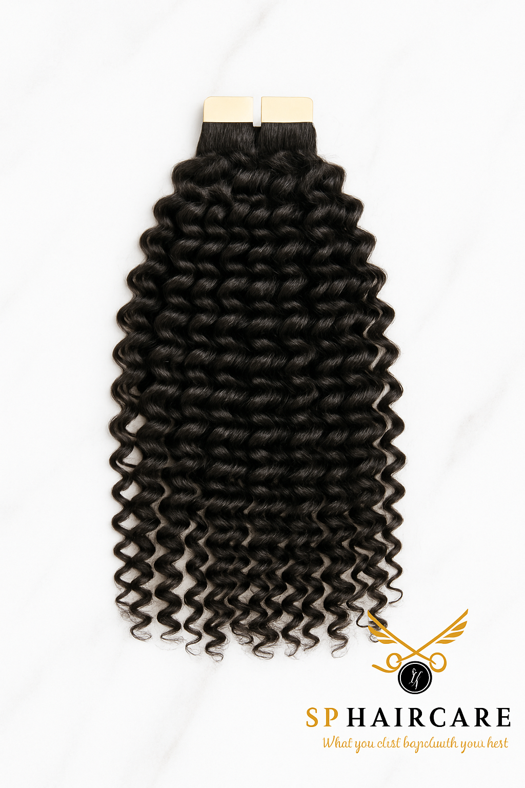 Tape Extensions “curly” 20″ (40 pcs)