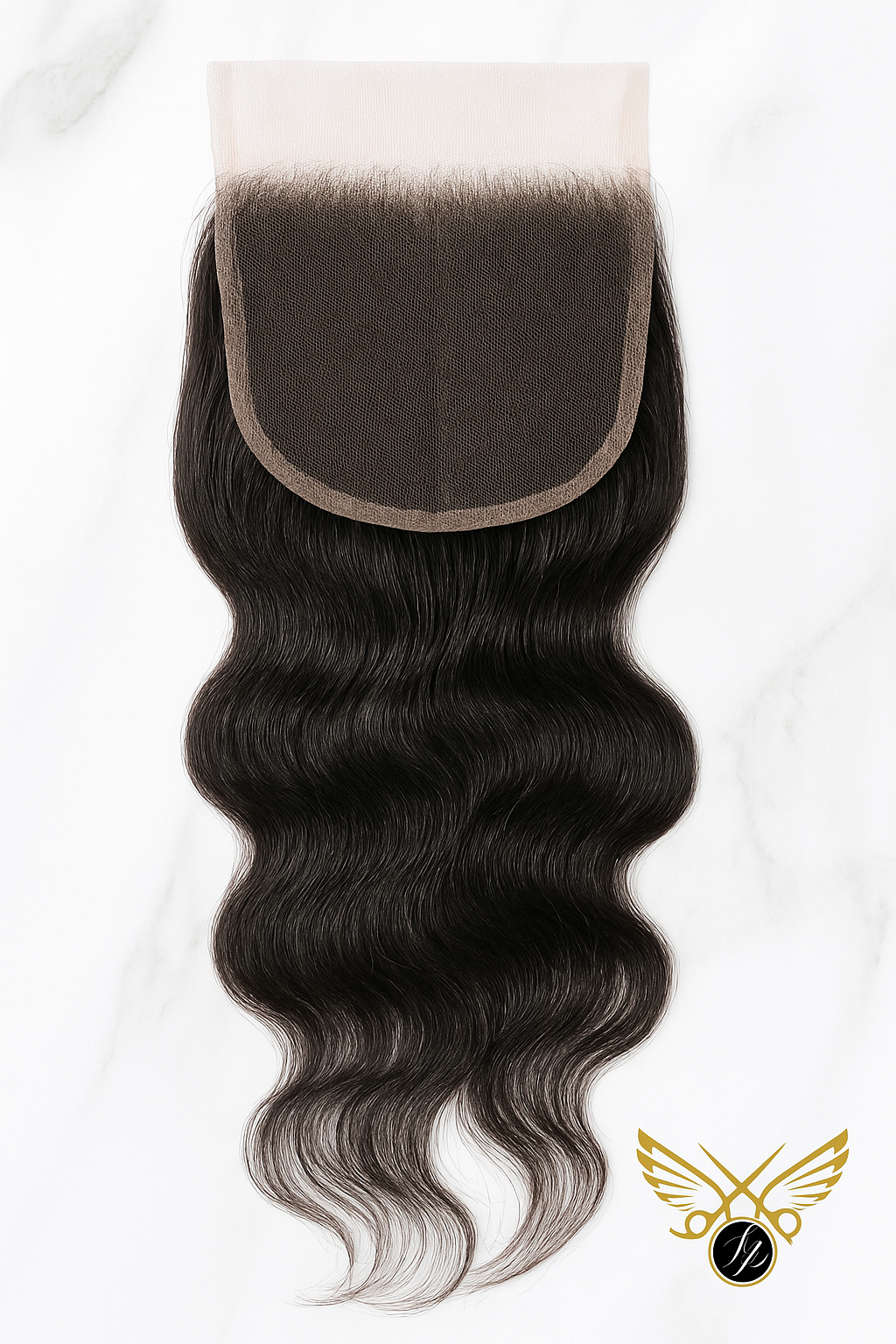 5×5 Lace Closure Big Wave (RAW HAIR) HD 50