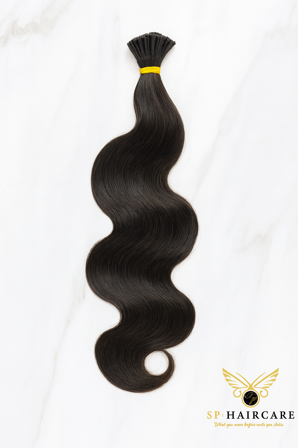 I-Tip Hair Extensions Wavy Curly