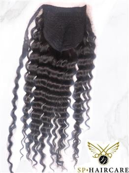 Wavy Curly Instant Ponytail 20"